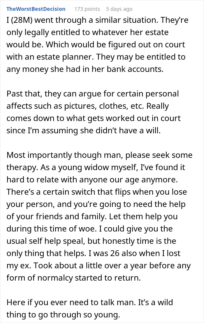 &ldquo;My Girlfriend Died And Her Family Wants To Claim All My Possessions&rdquo;