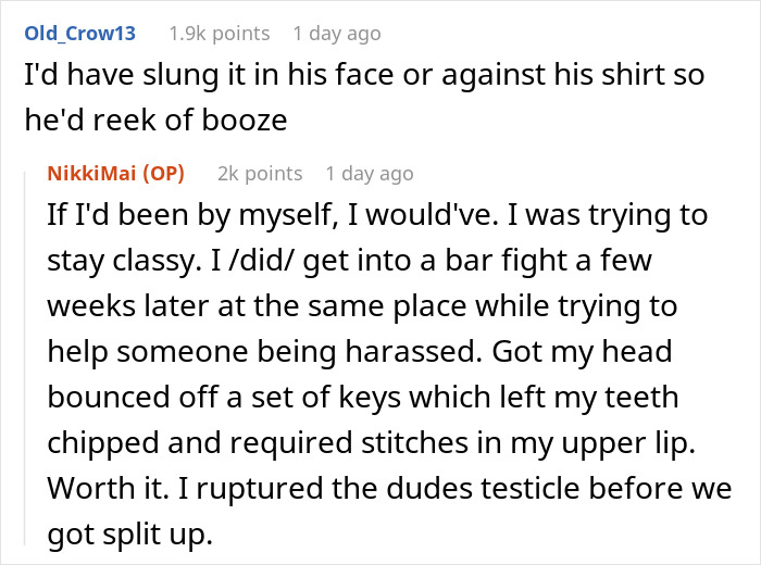 Man Can&rsquo;t Understand No For An Answer, Woman Agrees On Him Buying Her A Drink, Dumps It On His Shoes