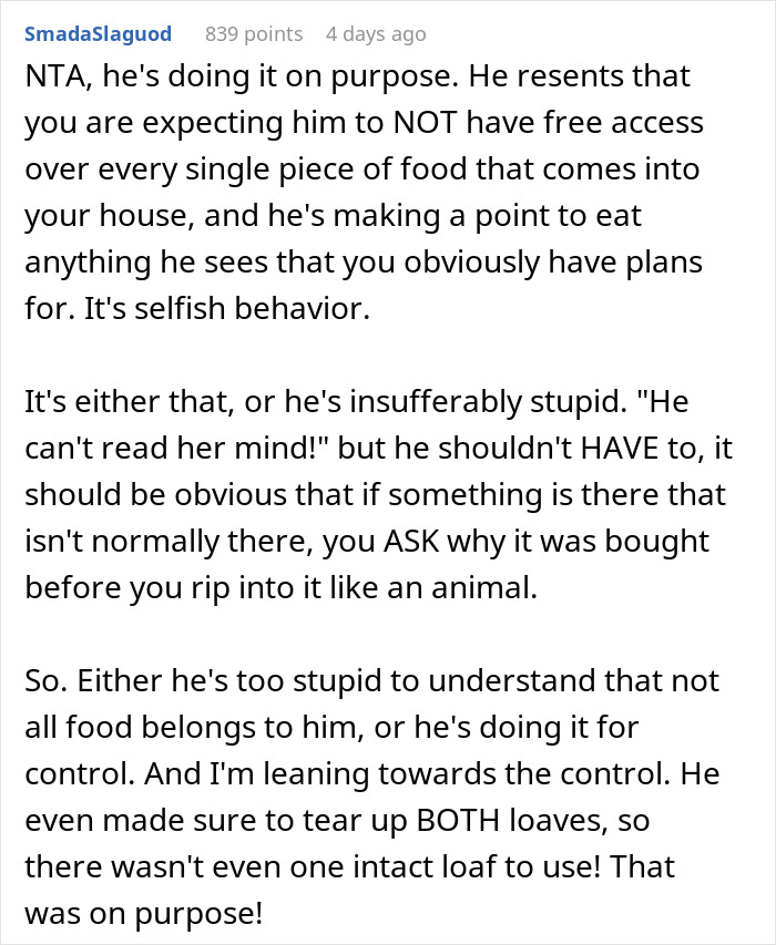 “Saw My Husband Chewing”: Wife Is Done With Man’s Non-Stop Ruining Of Ingredients “Saw My Husband Chewing”: Wife Is Done With Man’s Non-Stop Ruining Of Ingredients