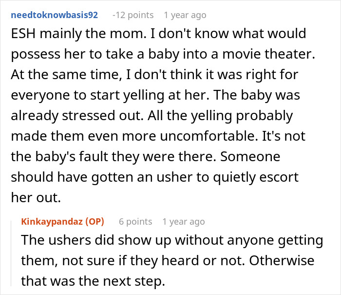 Baby Keeps Crying At The Movie Theater, Frustrated Guy Loses It And Yells At The Mom