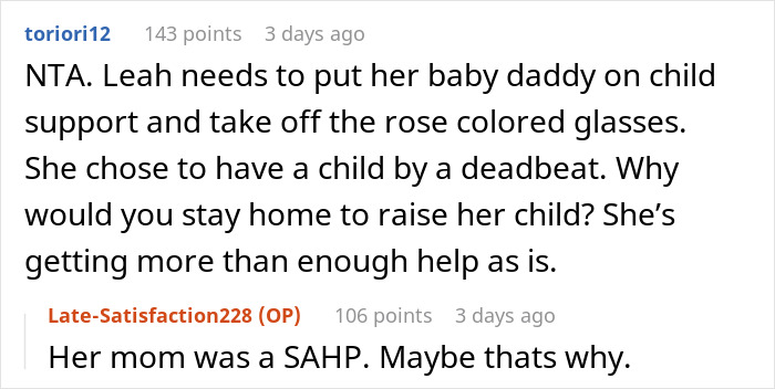 Screenshot of an online discussion about a woman’s marriage ending due to refusal to sacrifice her life for a baby. Screenshot of an online discussion about a woman’s marriage ending due to refusal to sacrifice her life for a baby.