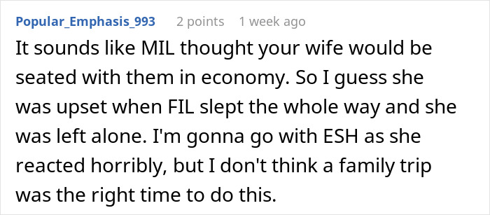 Guy&rsquo;s Sweet Surprise For His GF Turns Sour After MIL Gets Mad For Being Excluded From 1st Class