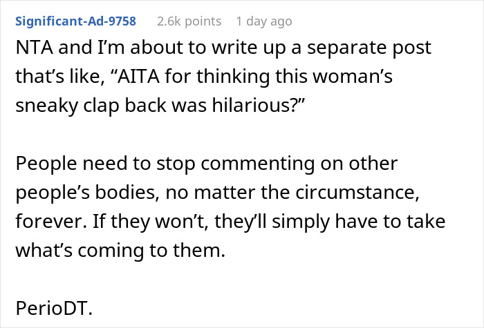Woman Is Offended After She Is Hit Back With “You Too” After Calling A Pregnant Woman “Huge” Woman Is Offended After She Is Hit Back With “You Too” After Calling A Pregnant Woman “Huge”