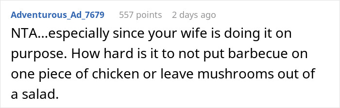 Man Discovers Wife Purposefully Cooks Meals Daughter Won&rsquo;t Eat, Decides On Divorce