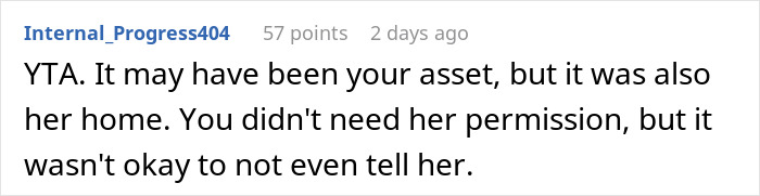 “Am I The Jerk For Selling Our House Without Informing My Wife?” “Am I The Jerk For Selling Our House Without Informing My Wife?”