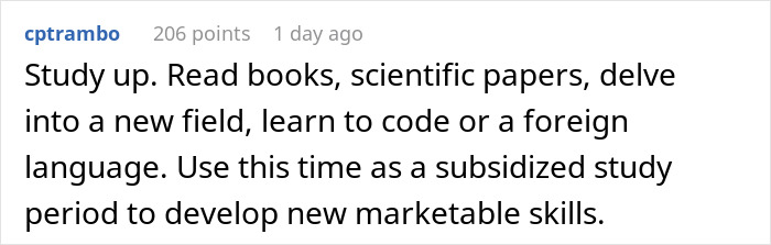 Person Worries About Getting Paid To Do Nothing, The Internet Shoves Some Sense Into Them