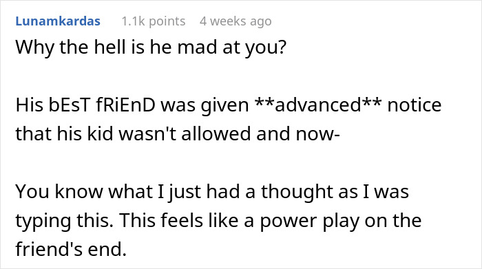 Groomsman Is Mad He Can't Bring His Baby Despite Bride Giving 2-Year Notice About Child-Free Wedding Groomsman Is Mad He Can't Bring His Baby Despite Bride Giving 2-Year Notice About Child-Free Wedding