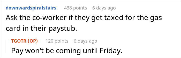 Worker Shares Pathetic Gift Coworker Received For 5-Year Perfect Attendance, Others Chime In Worker Shares Pathetic Gift Coworker Received For 5-Year Perfect Attendance, Others Chime In