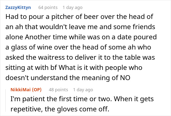 Man Can&rsquo;t Understand No For An Answer, Woman Agrees On Him Buying Her A Drink, Dumps It On His Shoes