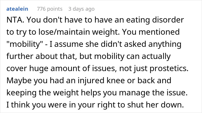 Woman Leaves Dinner Embarrassed After Pushing An ED Diagnosis On A Woman Who Was Not Having It
