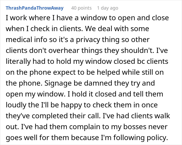 Cashier Maliciously Complies With Clients Who Keep Talking On Phone And Gesture At Him To Shut It