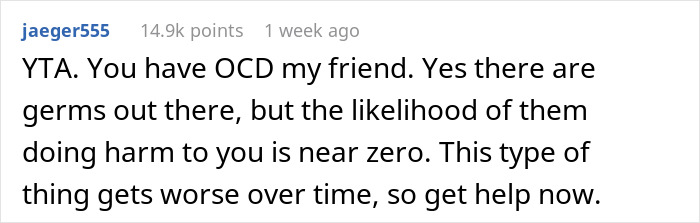 Man Can’t Accept That His One House Rule Is “Excessive And Unreasonable,” The Internet Disagrees