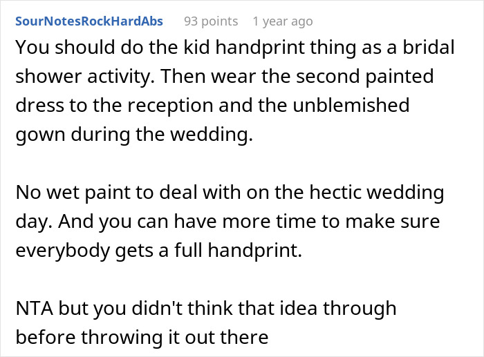 &ldquo;[Am I The Jerk] For &lsquo;Ruining&rsquo; My Wedding Dress?&rdquo;