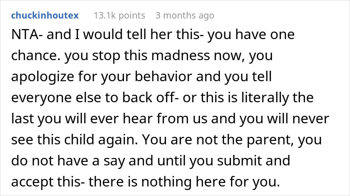 "Get Out": New Mom Kicks Out MIL After She Tries To Change Newborn’s Name, Family Turns On Her "Get Out": New Mom Kicks Out MIL After She Tries To Change Newborn’s Name, Family Turns On Her