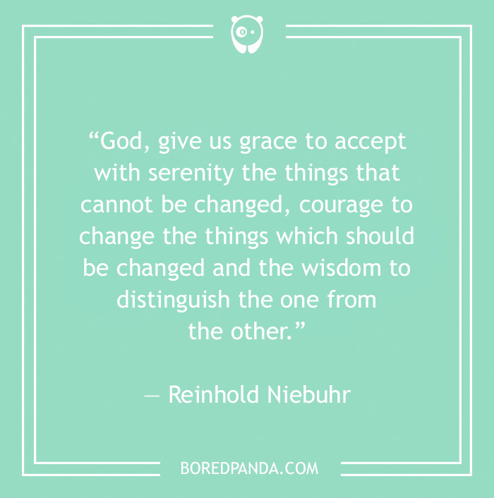Reinhold Niebuhr quote on acceptance - 31