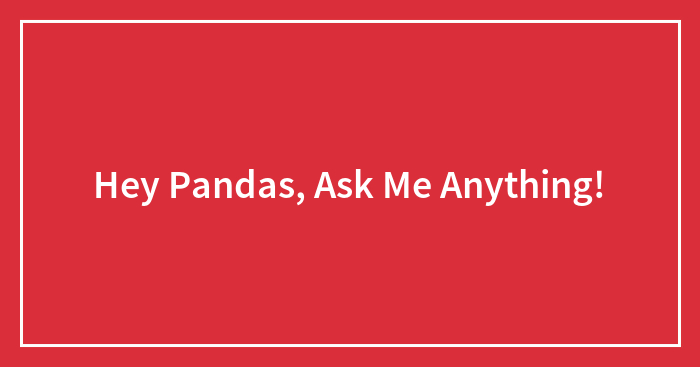 Hey Pandas, Ask Me Anything!