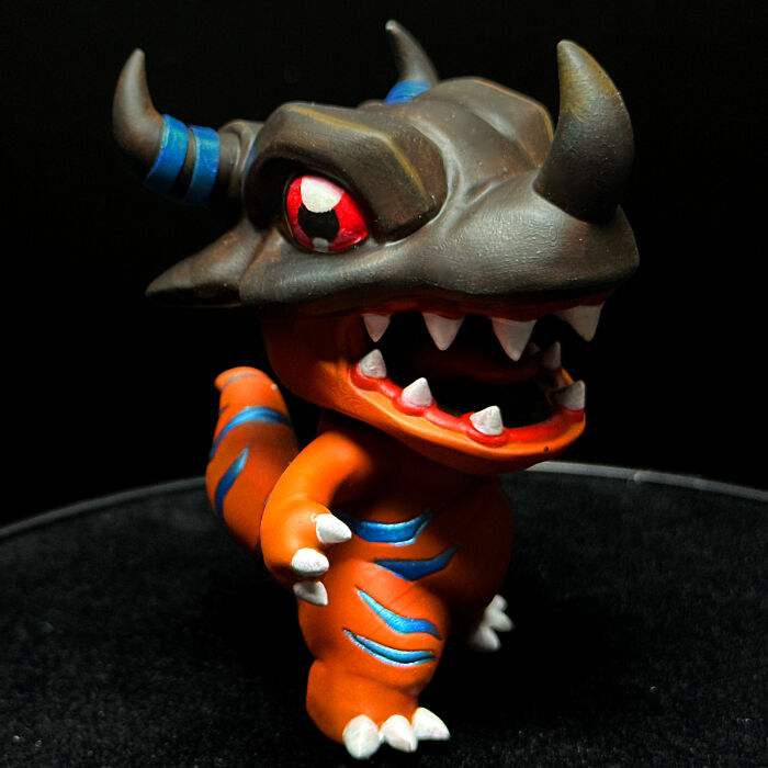 I Made Chibi Greymon