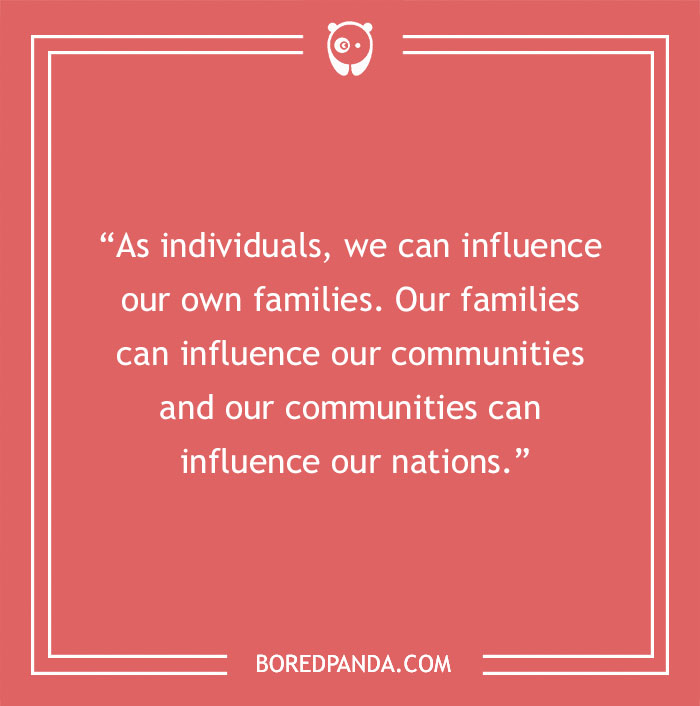 Dalai Lama quote on influence - 13