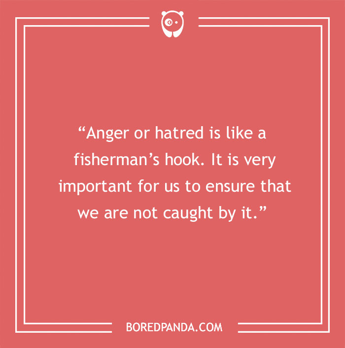 Dalai Lama quote on angry and hatred - 21