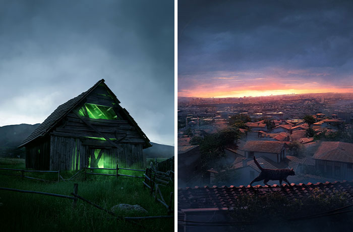 I Love Creating Imaginary Scenes With People, Animals Or Fantasy Characters (20 New Pics)