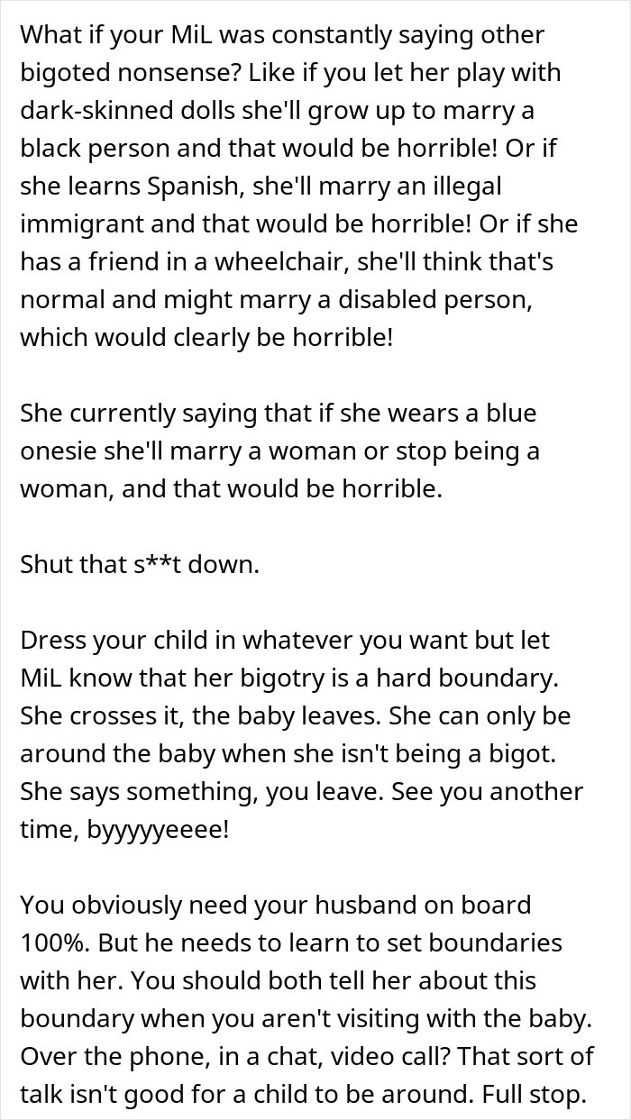 Mom Gets Back At Homophobic MIL By Dressing Her Baby Girl In Blue Every Time She Visits Mom Gets Back At Homophobic MIL By Dressing Her Baby Girl In Blue Every Time She Visits