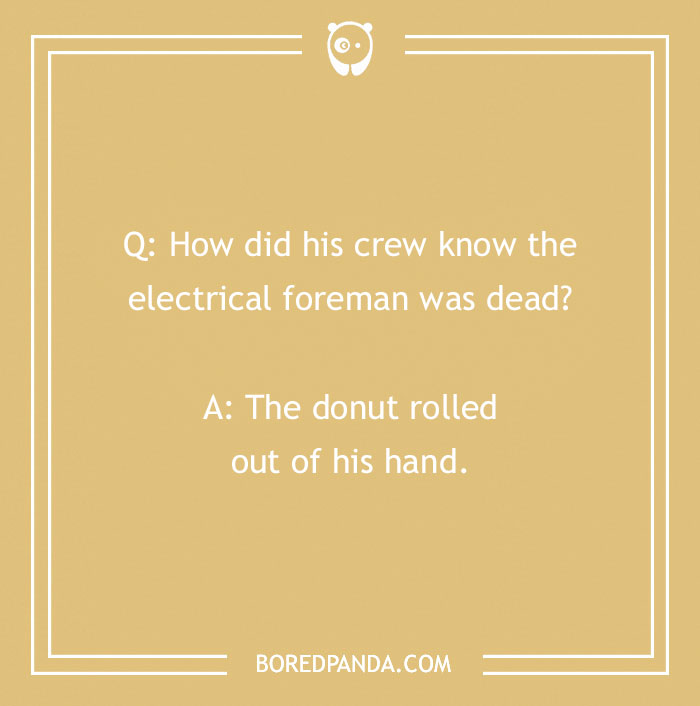 125 High-Voltage Electrician Jokes to Electrify You - 30