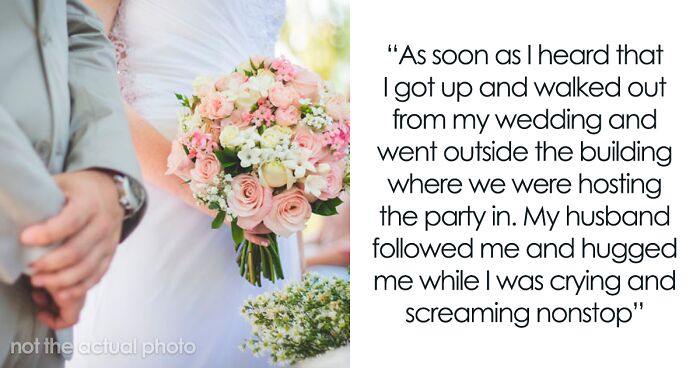 Bride Sobs After “Degrading” Pictures Get Shown At Wedding, Walks Out After Mom’s Speech