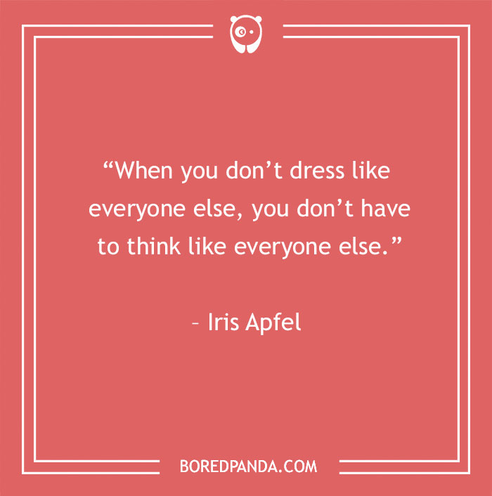 Iris Apfel about style - 20
