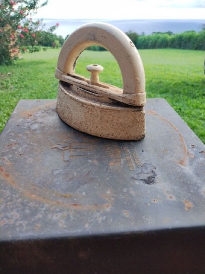 Flat Iron Given (Years Ago) By A Friend Who Was Born In Late 1800's In Rural Nevada