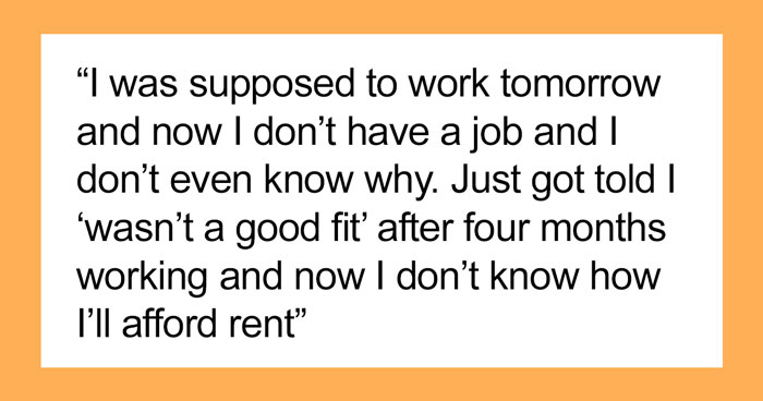 Woman Gets Fired From A Good Job With No Warning Or Reason, Netizens Say It’s Because Of Her Illness