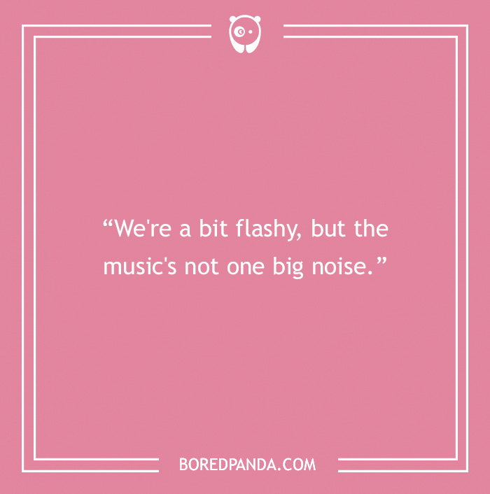 Freddie Mercury quote about music