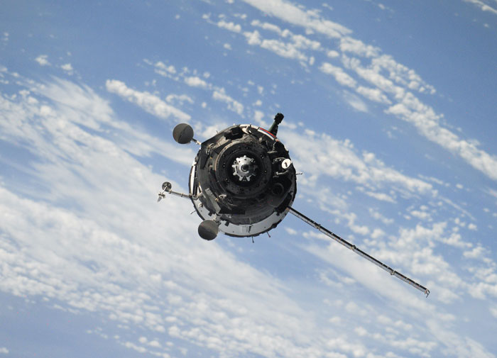 Satellite in orbit