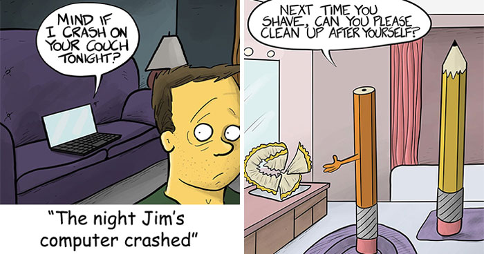 This Artist Can Tell A Joke In A Single Panel, Here Are His 50 Recent Works (New Pics)