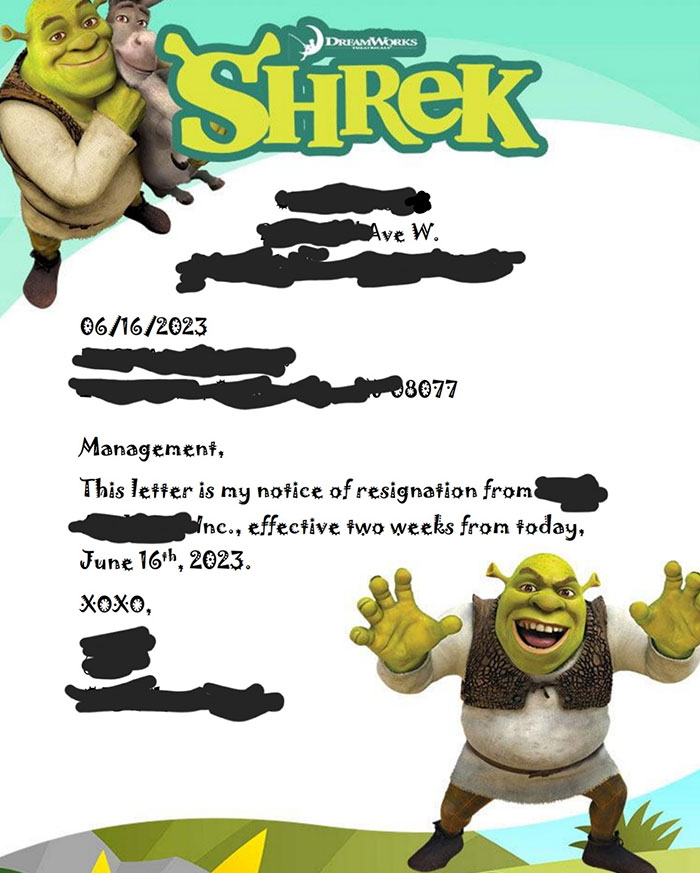 They Demanded A Formal Letter Of Resignation, So I Sent Them This