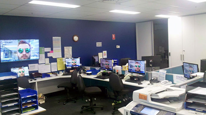 Years Ago I Left On Unsavory Terms. IT Guy Was A Jerk. Decided To Change All The Computers To Photos Of My Face On My Last Day. Thought You Might Enjoy