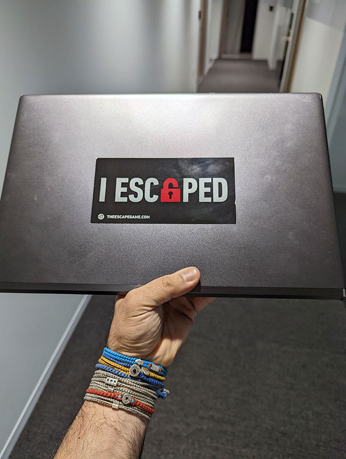 Turning In My Laptop On My Last Day Of Work Under Toxic Management