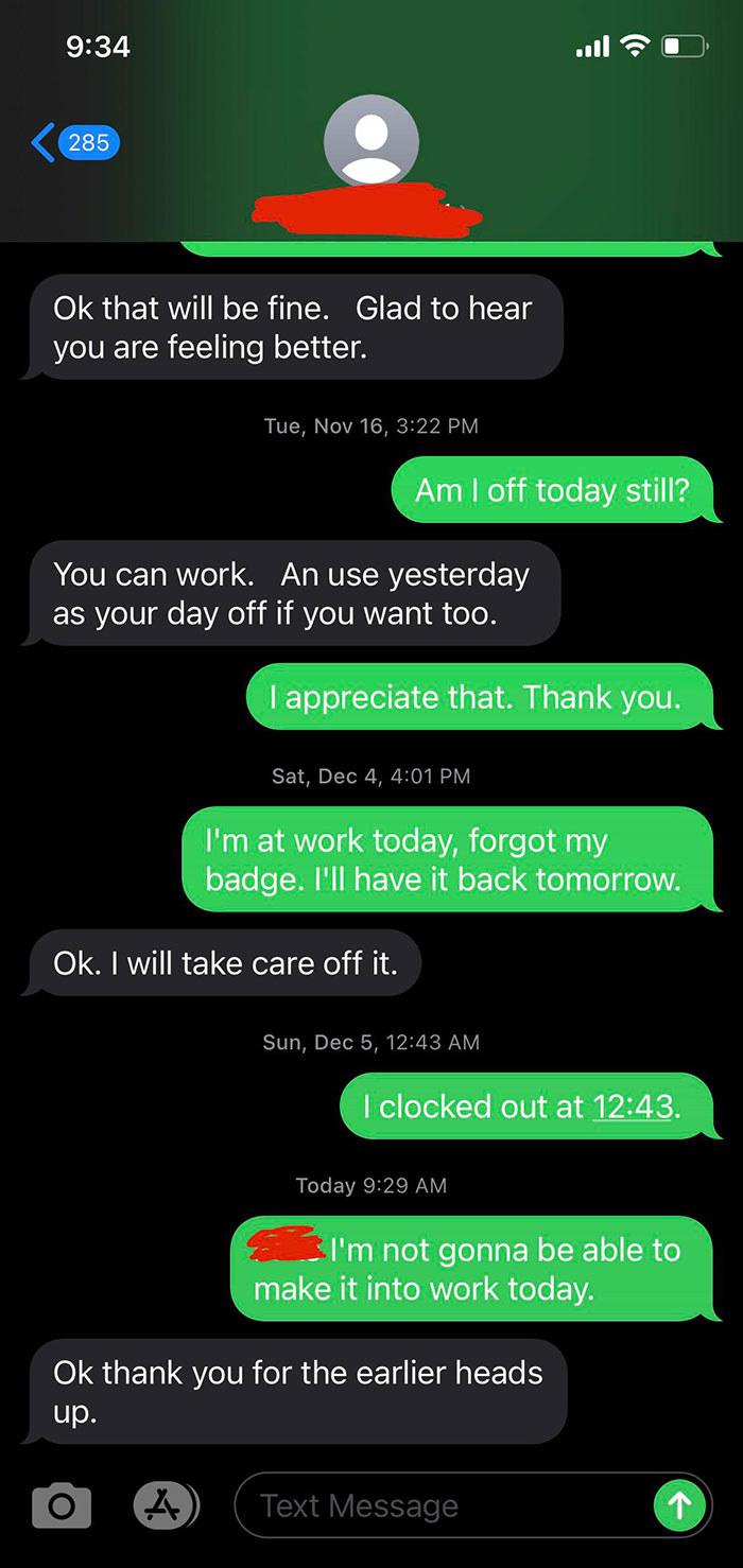 The Best Boss I Have Ever Had. No Issues Or Worries