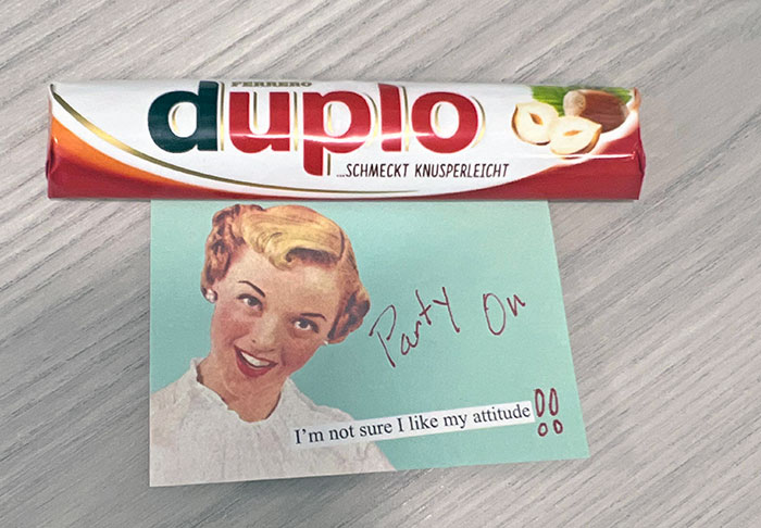 I Stepped Out For Lunch, And One Of My Bosses Left This On My Desk