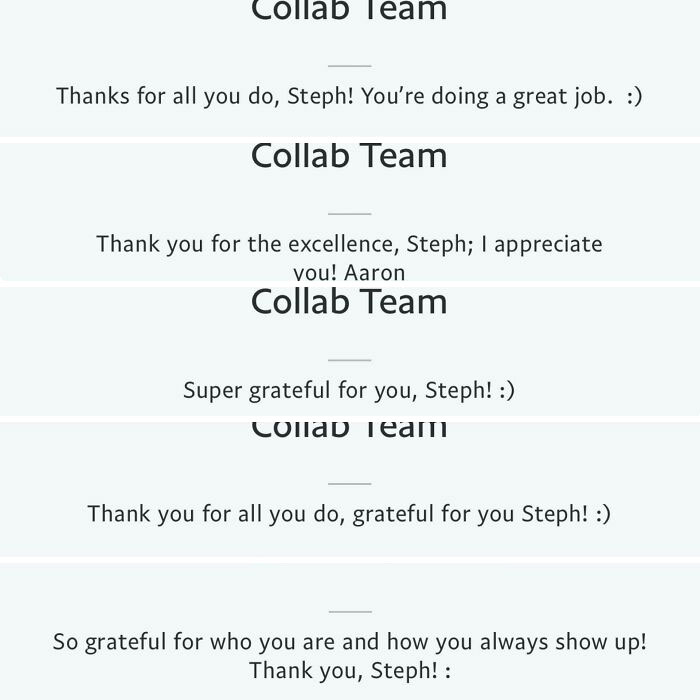 My Boss Leaving Notes On My Paychecks