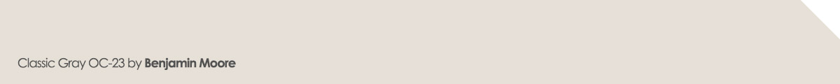 Classic Gray OC-23 by Benjamin Moore