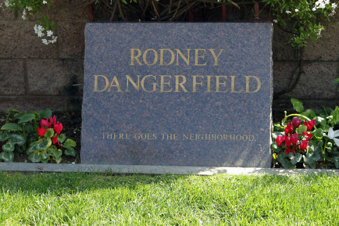 Rodney Dangerfield's Funny Tombstone