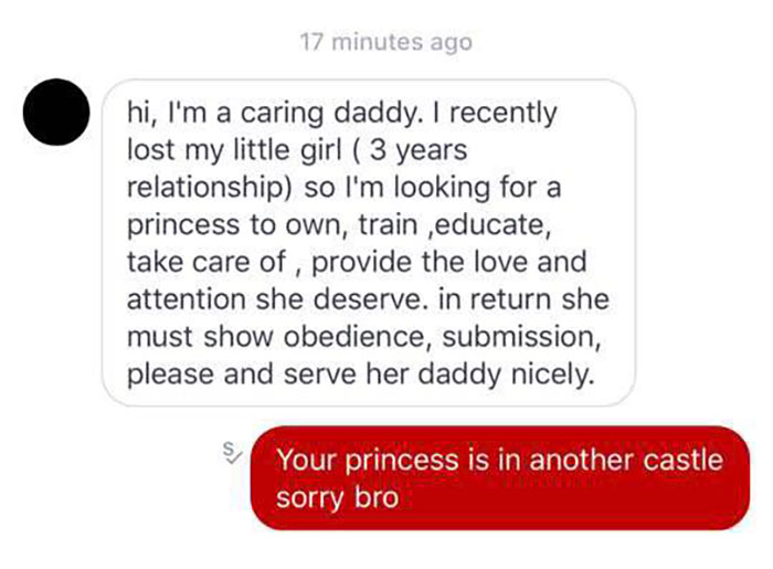 So This Was Sent To Me. I Literally Never Spoke To The Guy Before