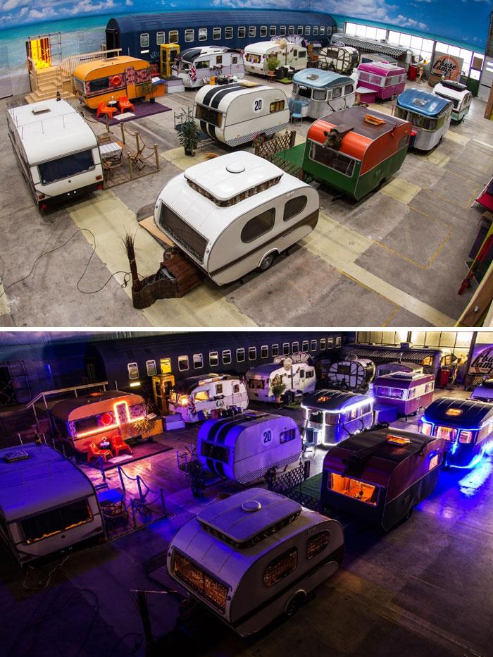 This Hostel In Germany Is An Indoor Vintage Rv Park