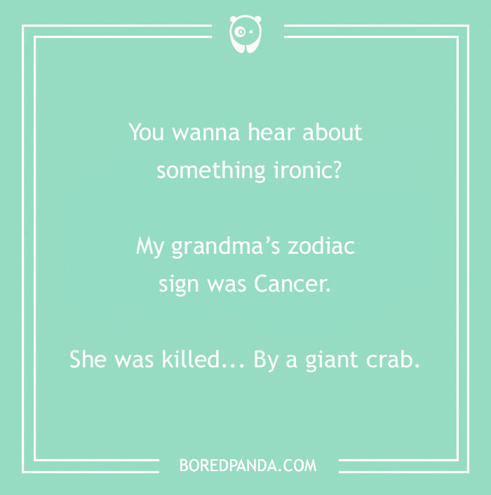 134 Ironic Jokes That We Just Can't Live Without