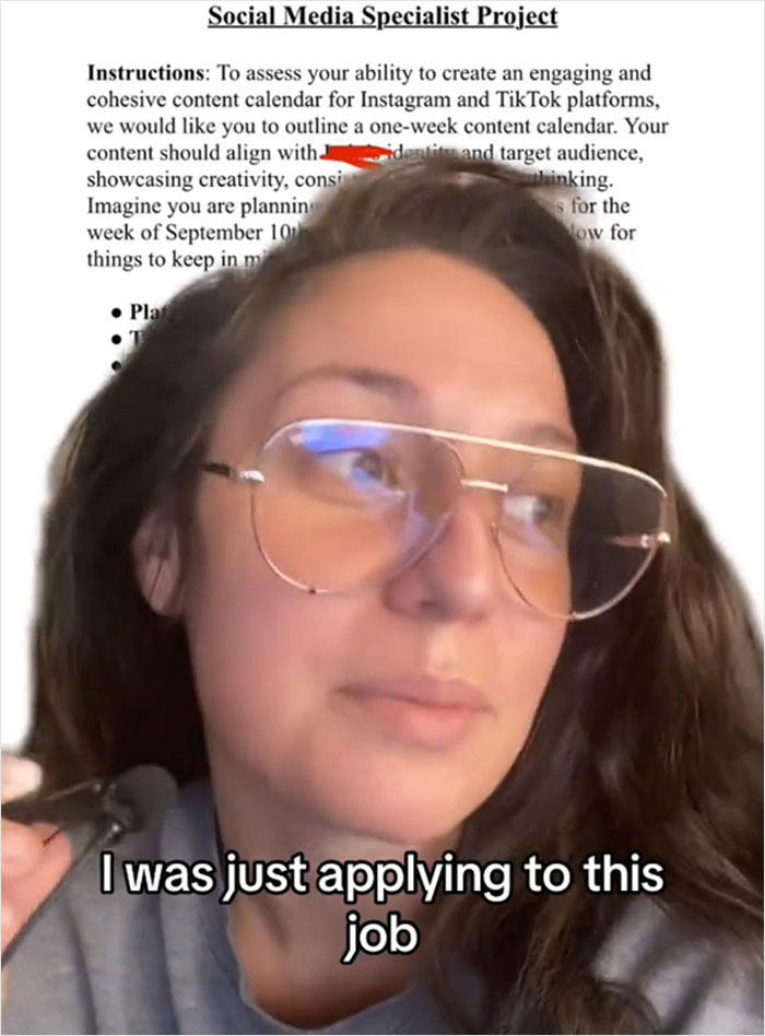 Woman Shows How Companies Try To Steal Creative Ideas From You