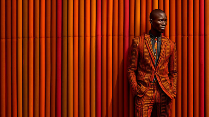 Afro-Colorism Fashion Photos Made By AI (5 Pics)