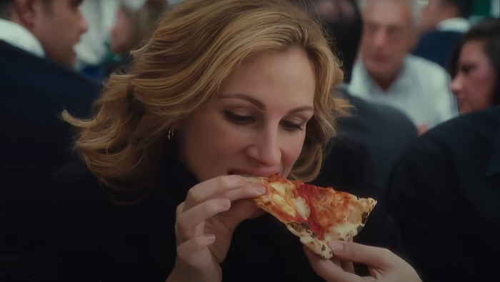 Scene from Eat Pray Love movie