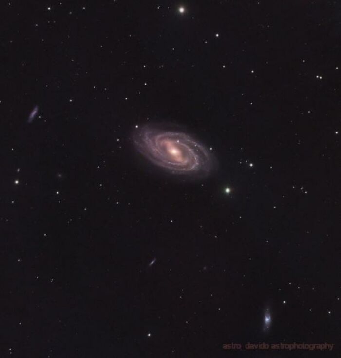 A photograph of M109 - The Vacuum Cleaner Galaxy
