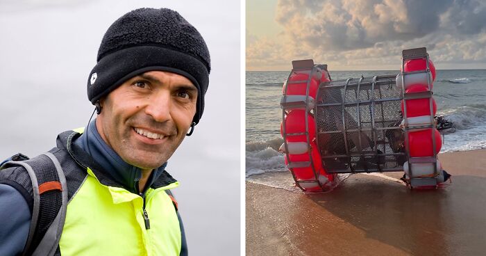 Florida Man Tries To Cross Atlantic In A Hamster Wheel, Faces Federal Charges