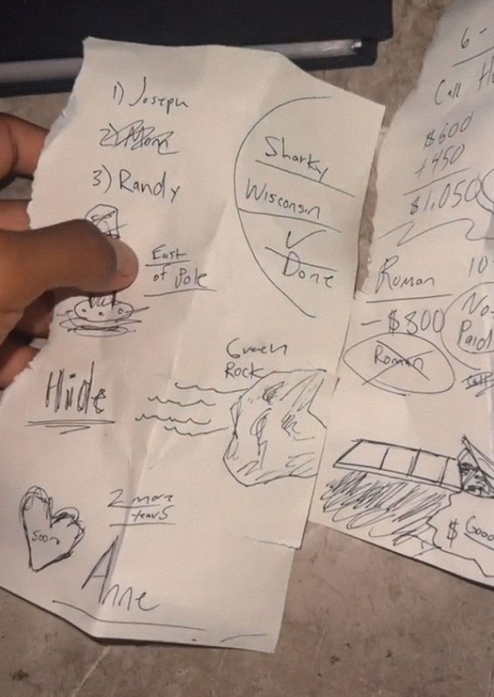 Person Goes Viral After Finding A "Sketchy" Stash Of Money Buried In The Sand